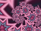 Pink Star Spiral
